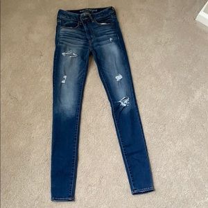 American Eagle Super Super Stretch Jean 6 X Long